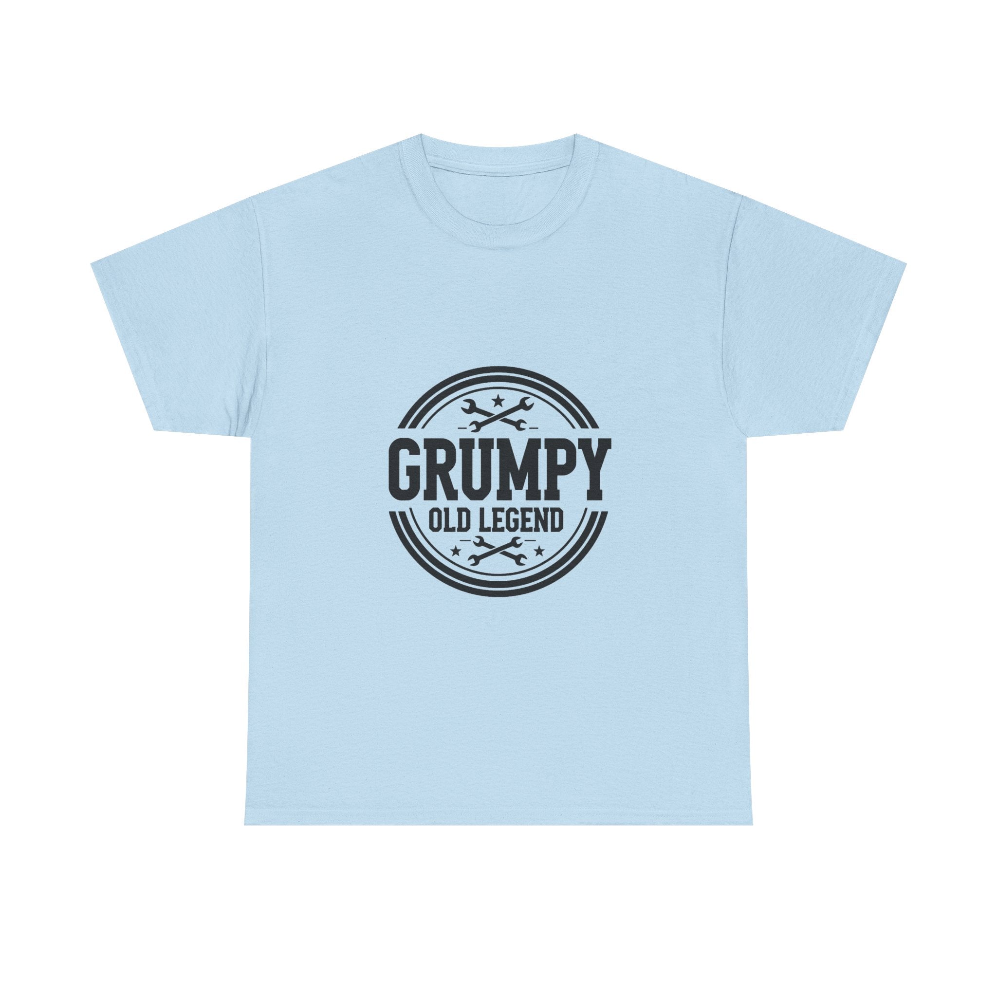 'Grumpy Old Legend' Funny Vintage Badge T-Shirt