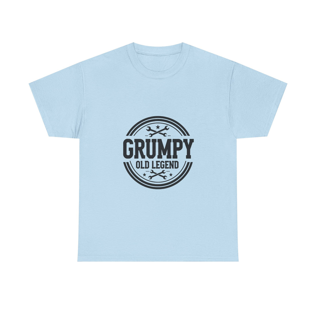 'Grumpy Old Legend' Funny Vintage Badge T-Shirt