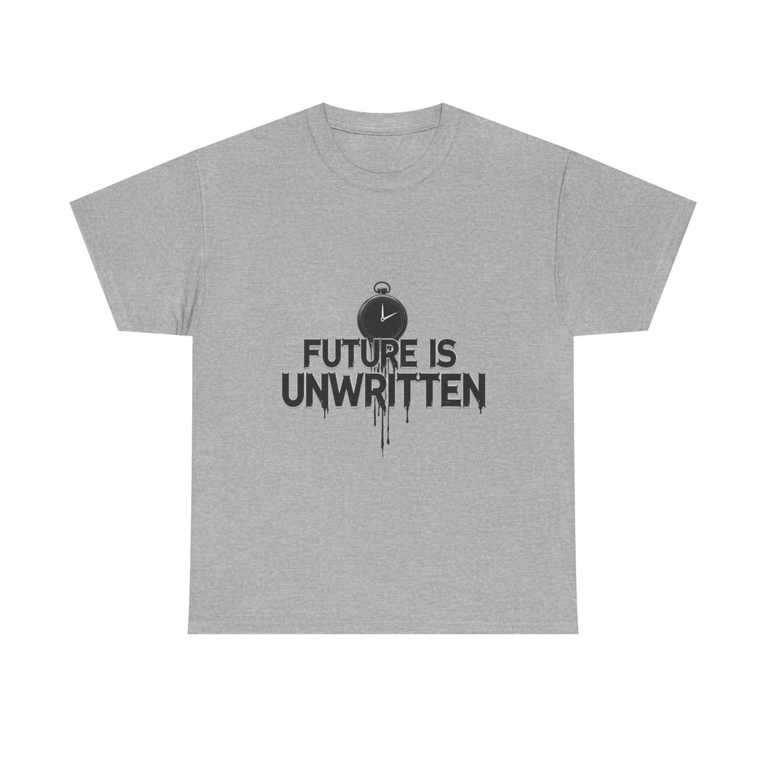 Future Is Unwritten Vintage Pocket Watch Graphic T-Shirt