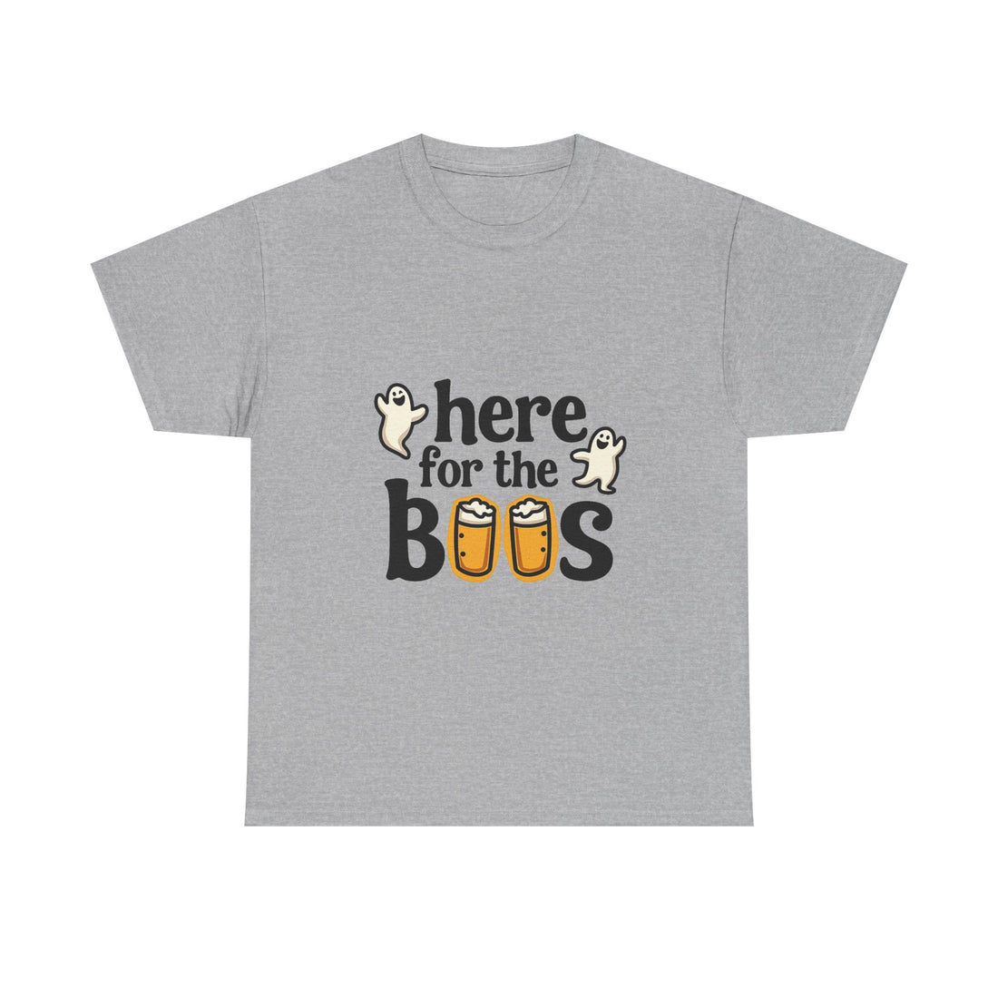 'Here for the Boos' Halloween T-Shirt