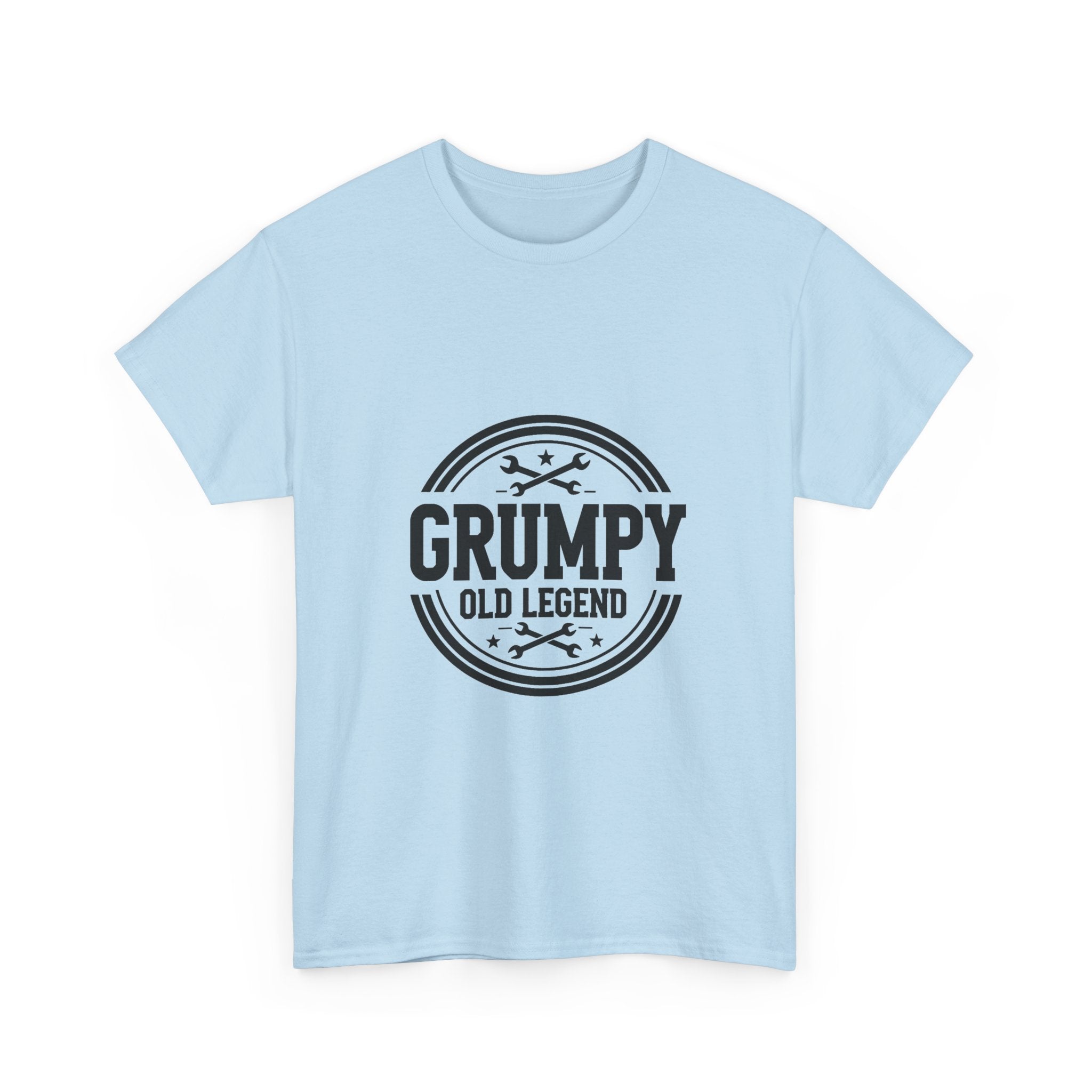 'Grumpy Old Legend' Funny Vintage Badge T-Shirt
