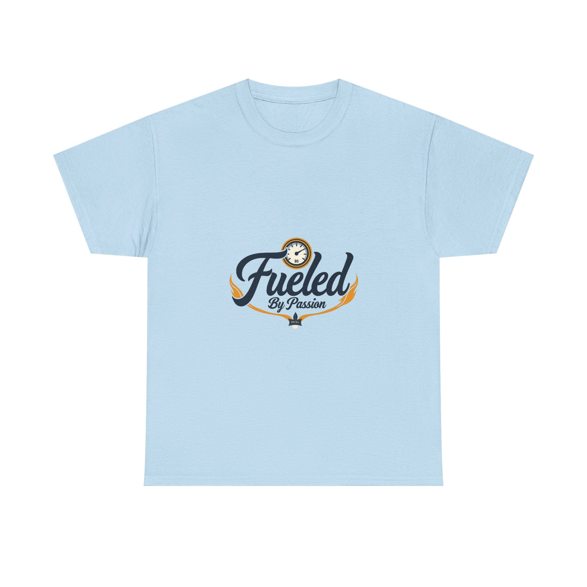 'Fueled By Passion' Retro Fuel Gauge Graphic T-Shirt