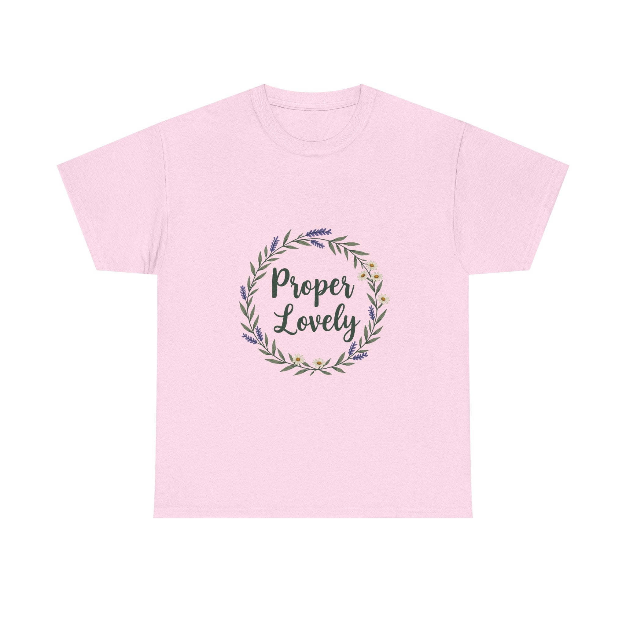'Proper Lovely' Floral T-Shirt