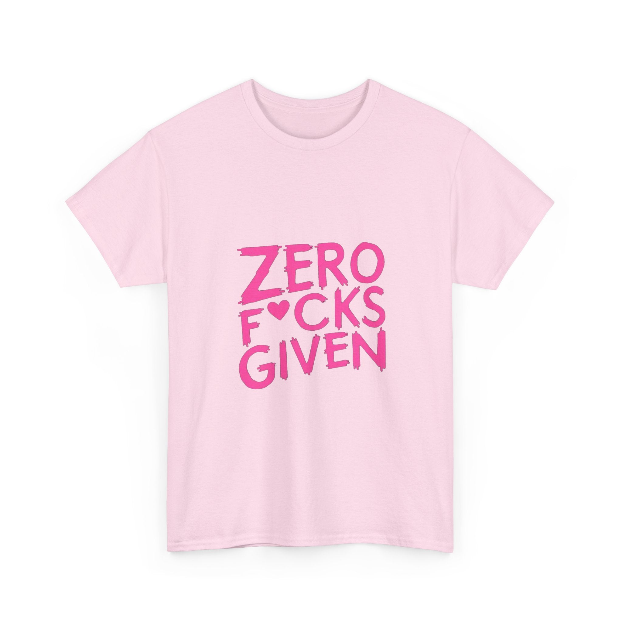 "Zero F*cks Given" Graphic T-Shirt