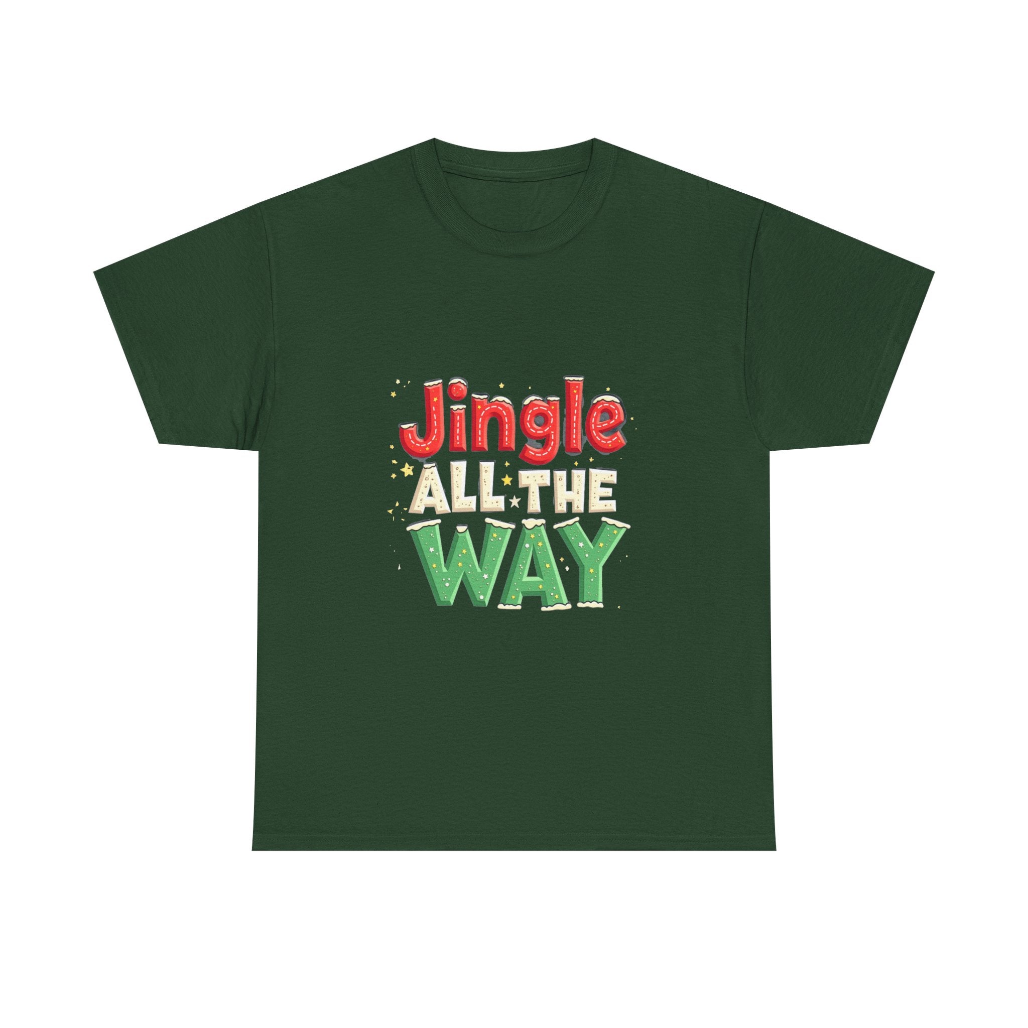 "Jingle All The Way" Christmas Graphic Shirt