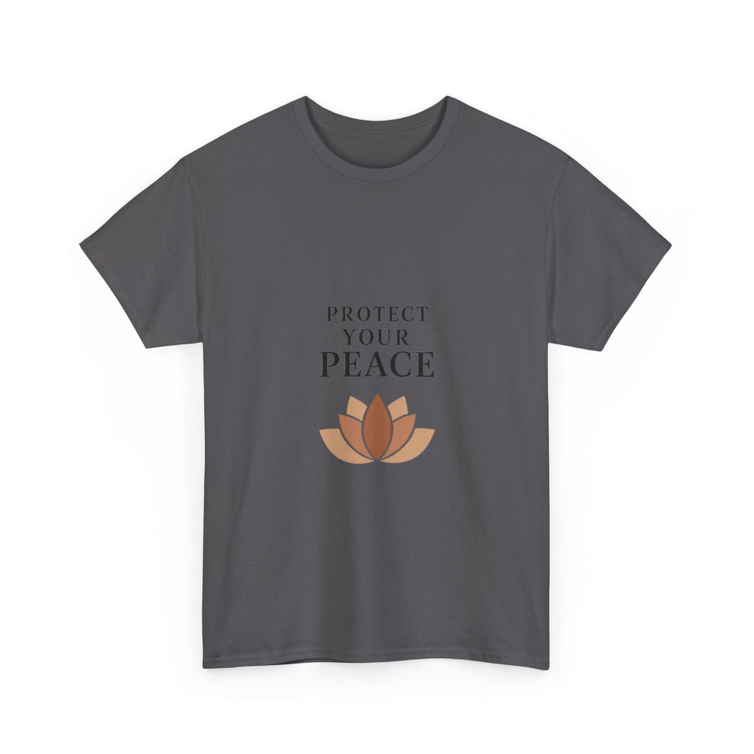 'Protect Your Peace' Lotus Graphic T-Shirt