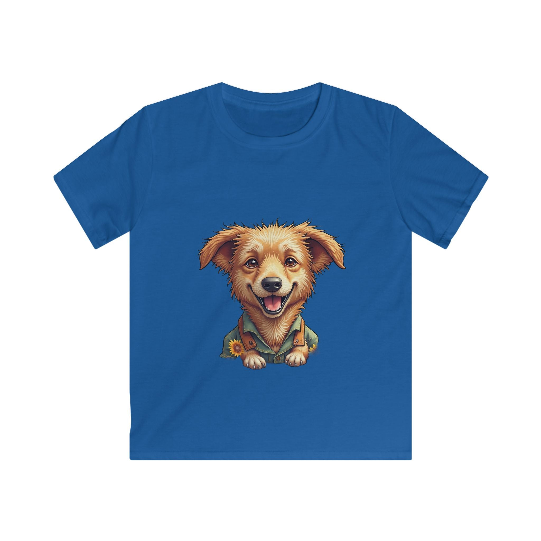 Happy Puppy Graphic T-Shirt for Children