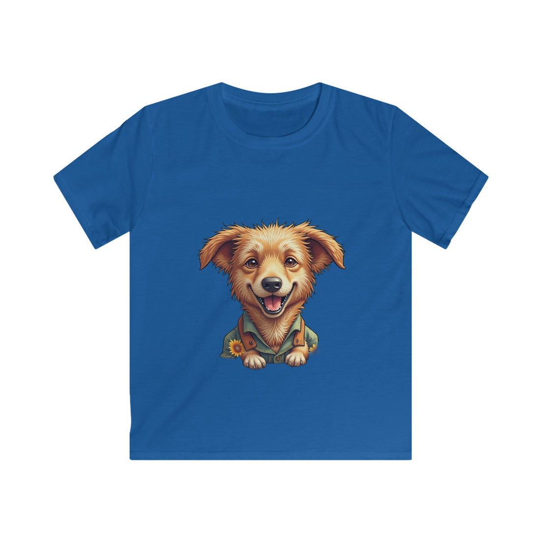 Happy Puppy Graphic T-Shirt for Children
