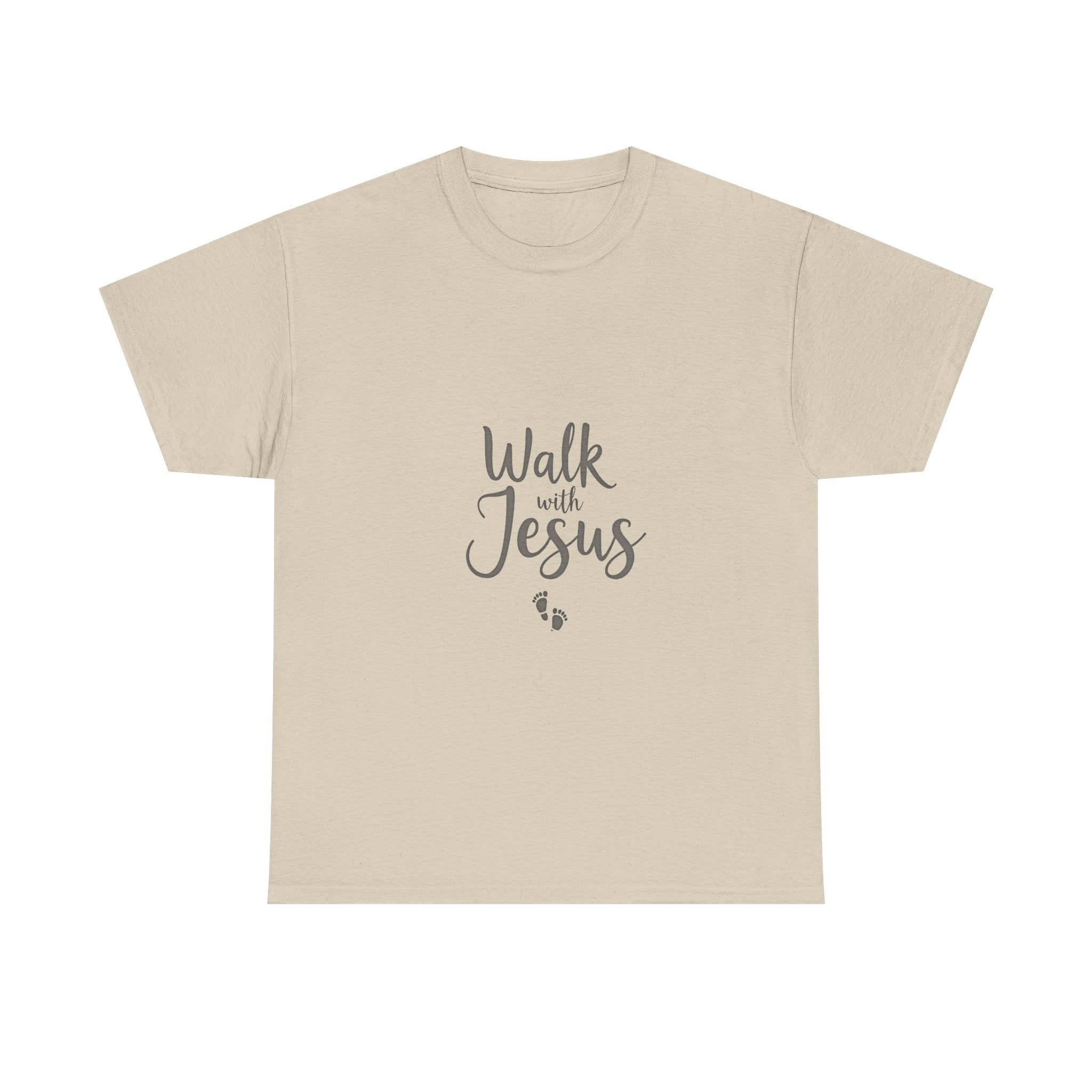 'Walk with Jesus" Footprint Edition Faith T-Shirt