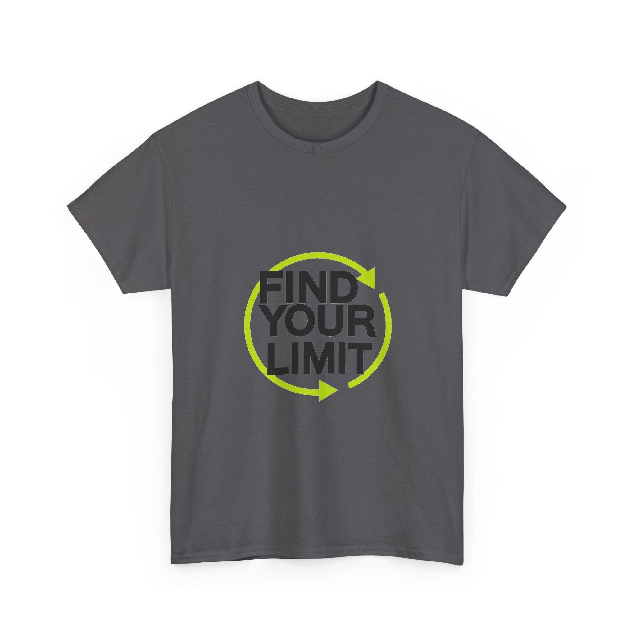 Find Your Limit Graphic Fitness T‑Shirt