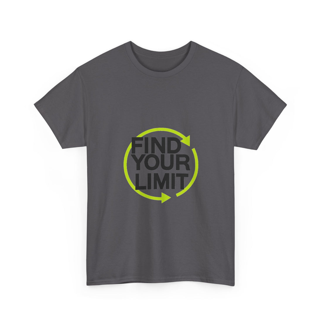 Find Your Limit Graphic Fitness T‑Shirt