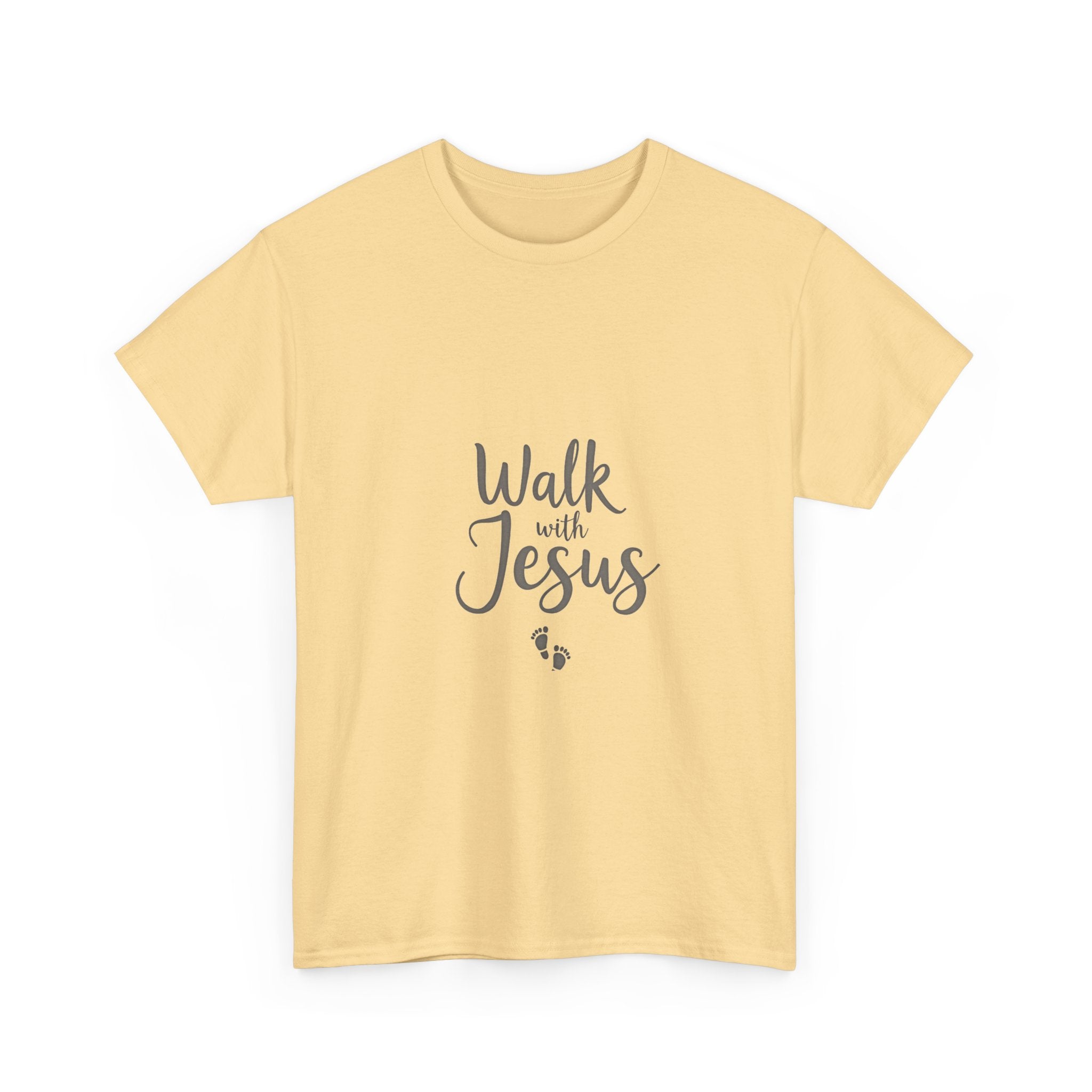 'Walk with Jesus" Footprint Edition Faith T-Shirt