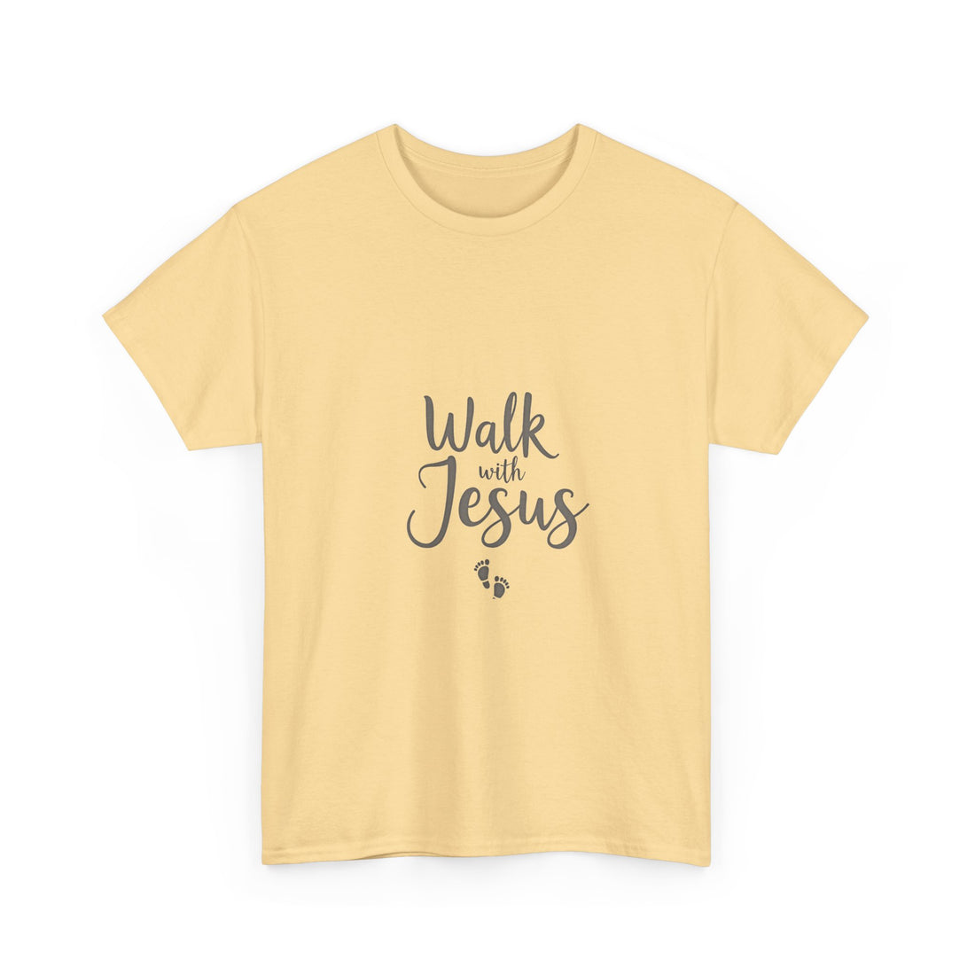 'Walk with Jesus" Footprint Edition Faith T-Shirt