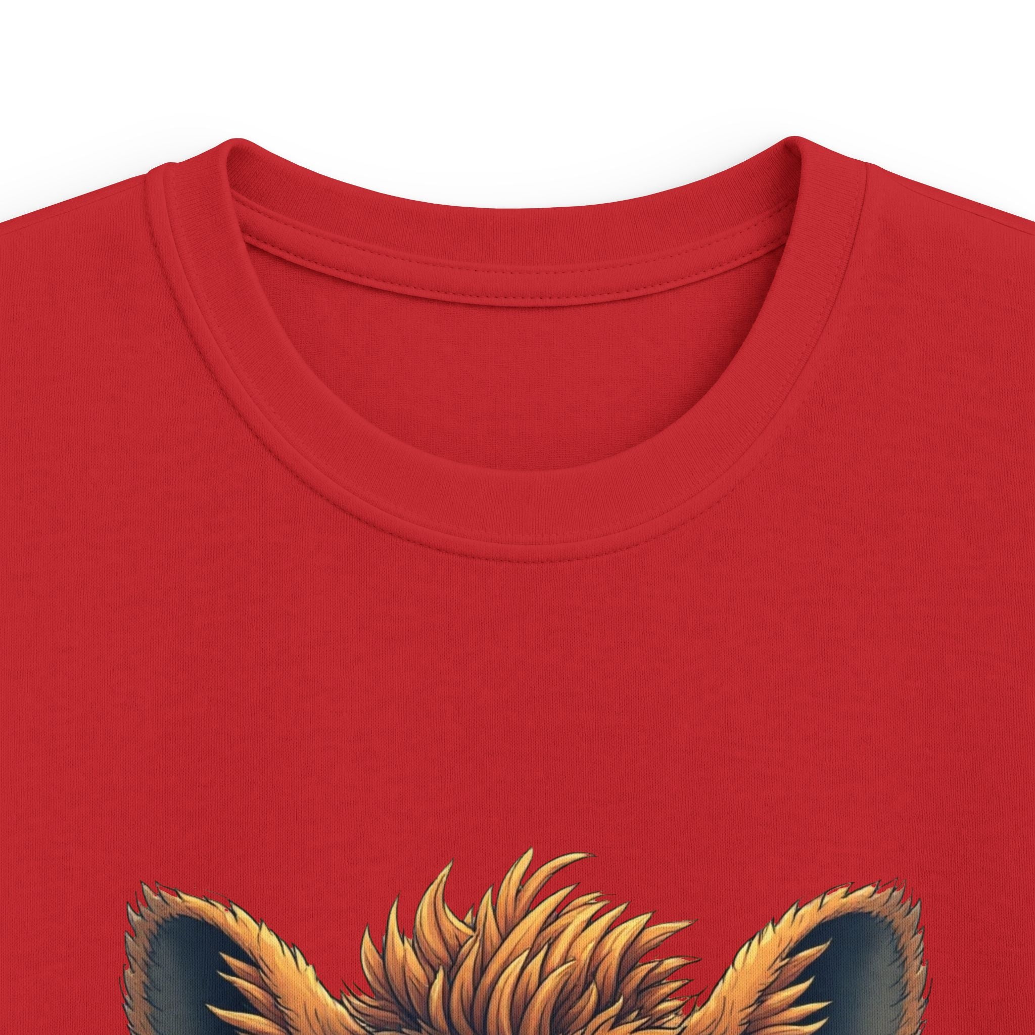 Cute Baby Fox Illustration Shirt for Toddlers