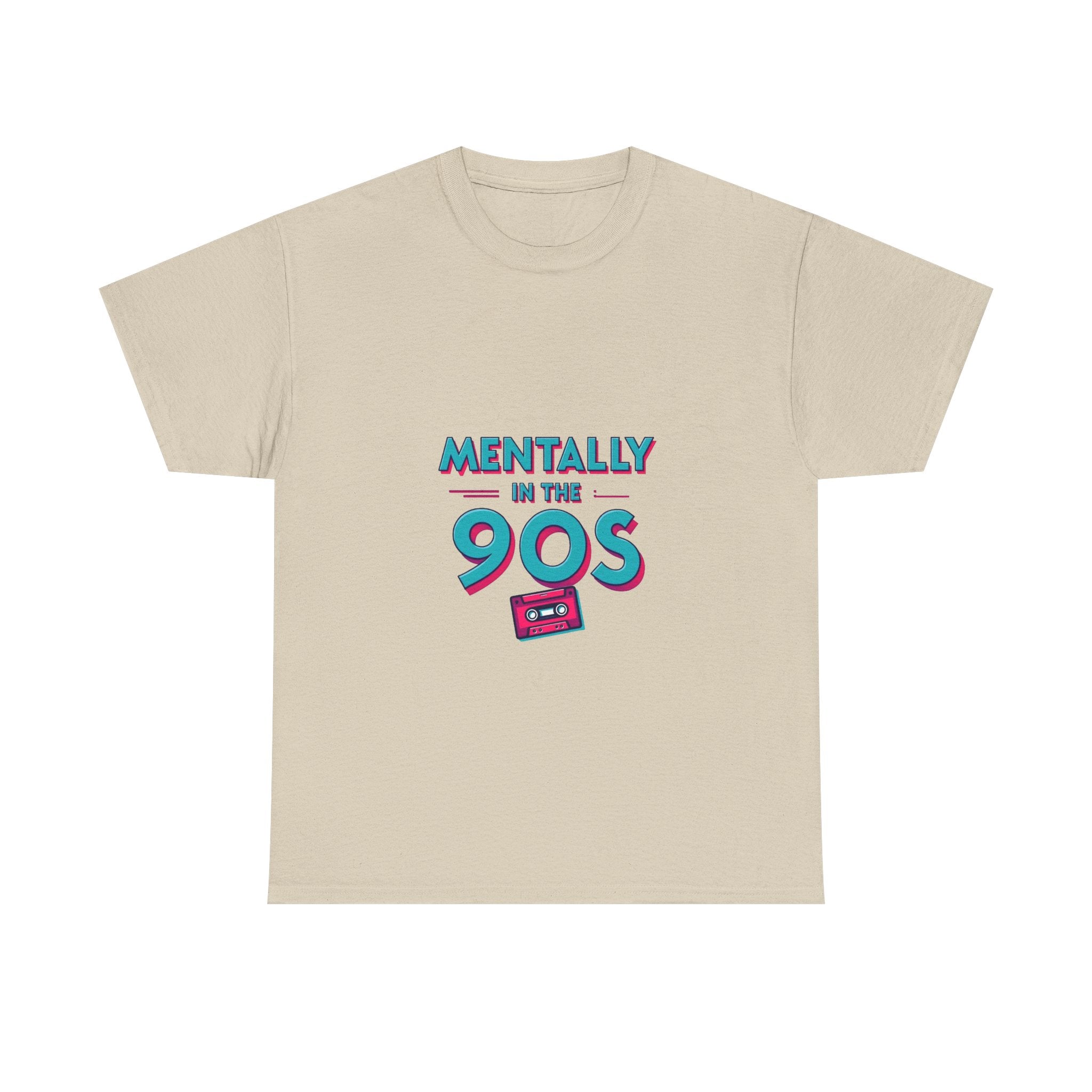 'Mentally in the 90s' Retro Cassette T-Shirt