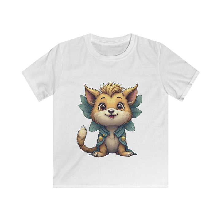 Adorable Woodland Fox with Leaf Cape Cute Animal Shirt