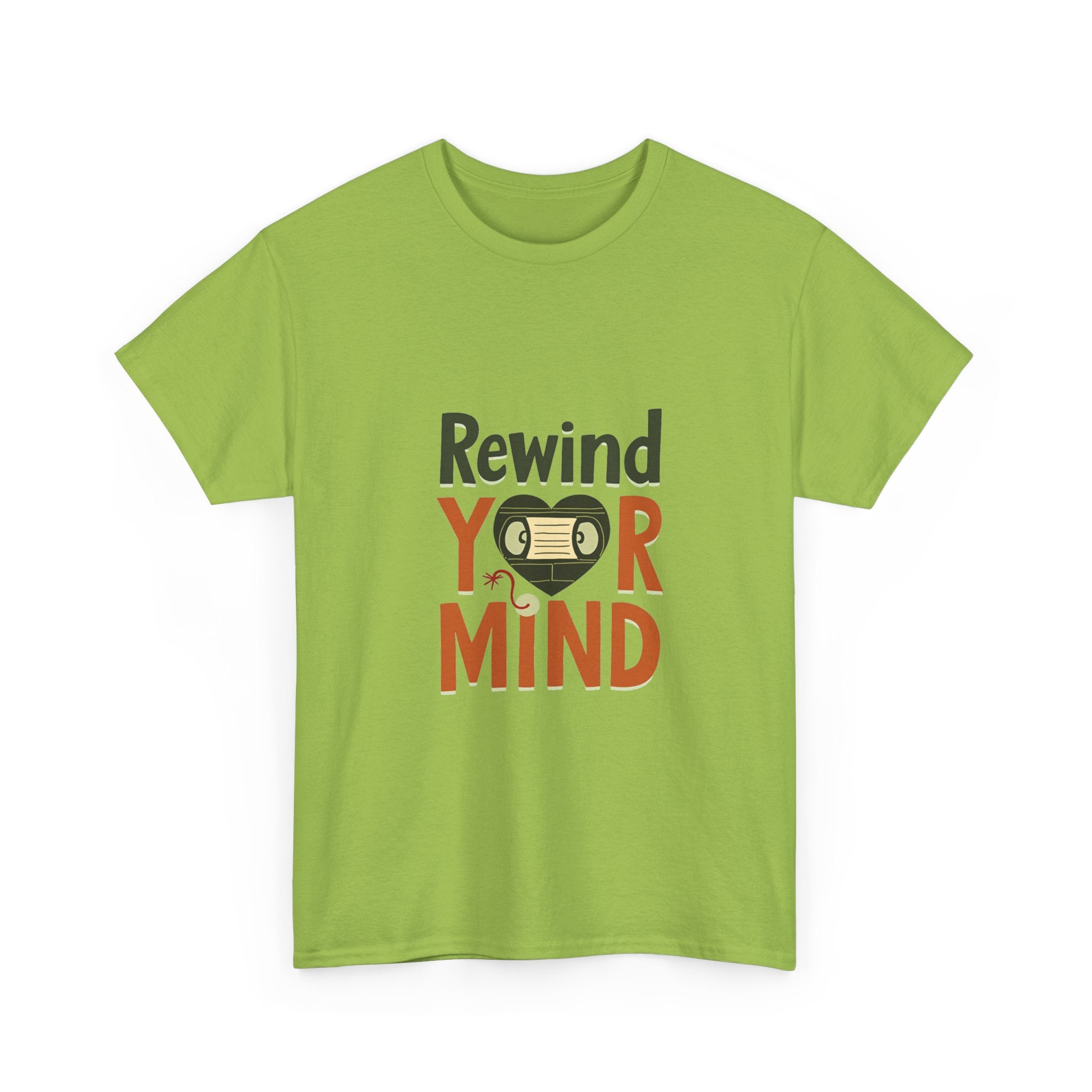 'Rewind Your Mind' Retro Cassette Tape T-Shirt
