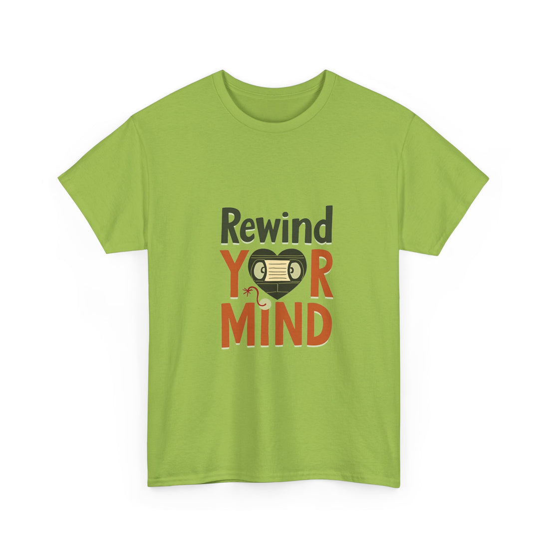 'Rewind Your Mind' Retro Cassette Tape T-Shirt