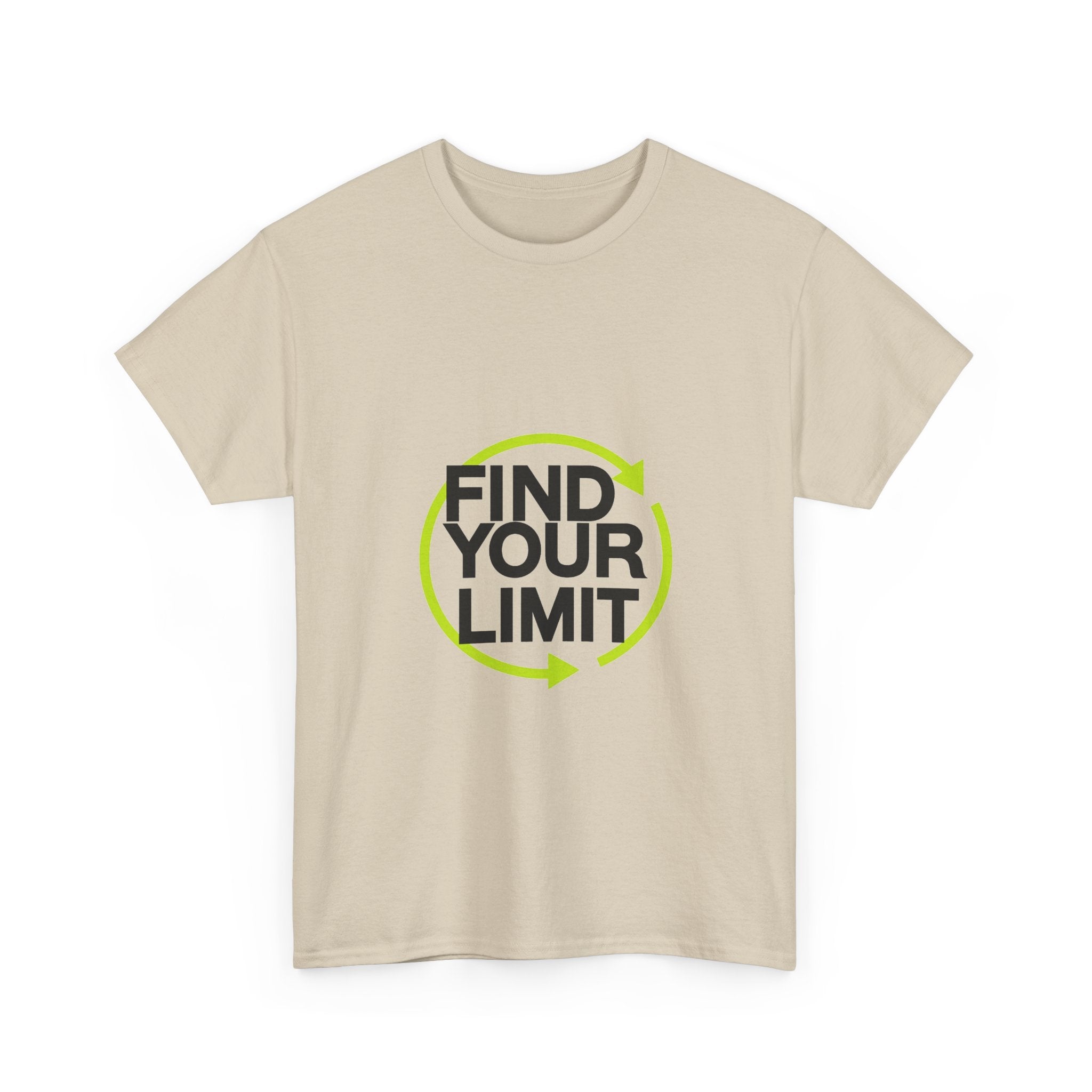Find Your Limit Graphic Fitness T‑Shirt