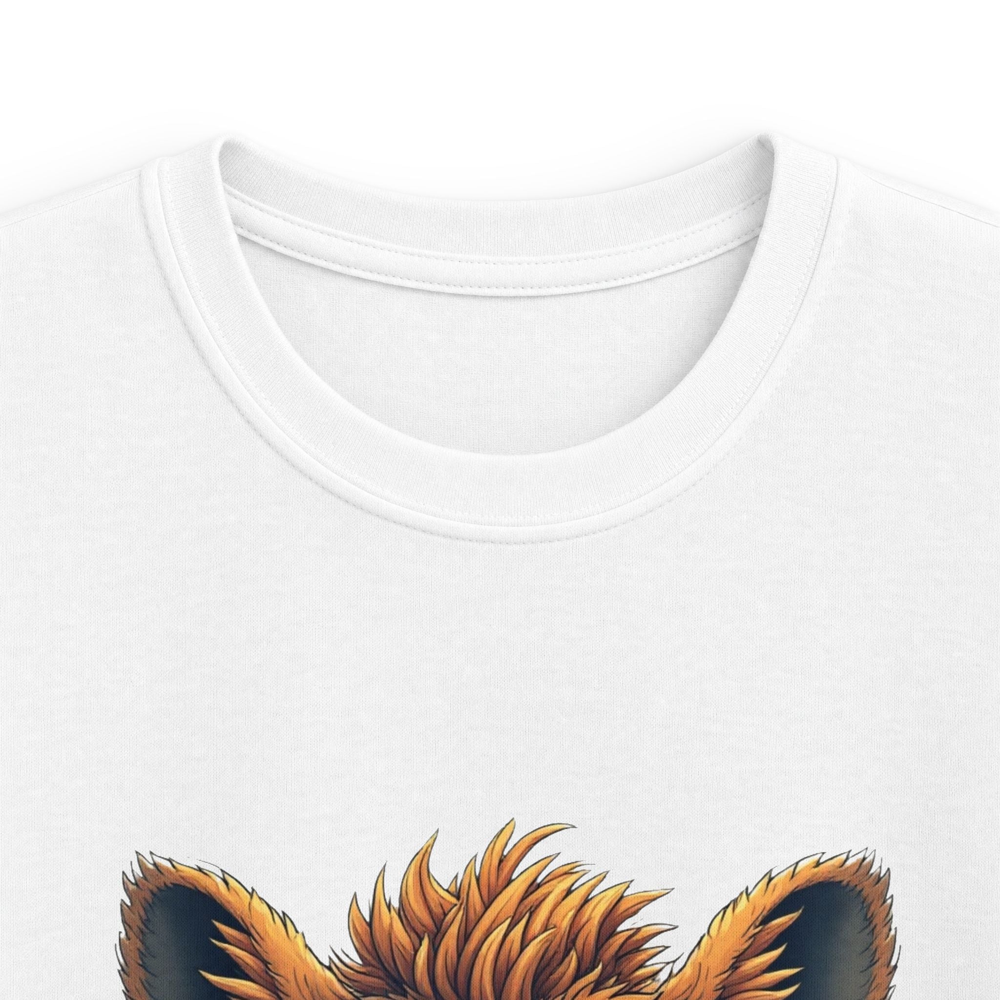 Cute Baby Fox Illustration Shirt for Toddlers