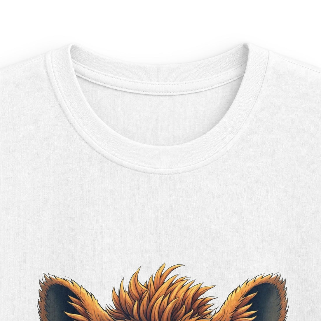 Cute Baby Fox Illustration Shirt for Toddlers