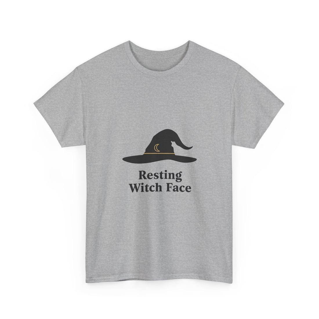 "Resting Witch Face" Witch Hat Funny Halloween T-Shirt