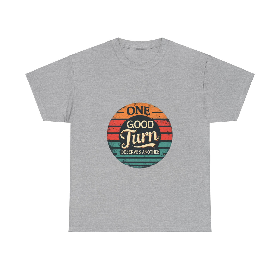 One Good Turn Retro Striped T-Shirt