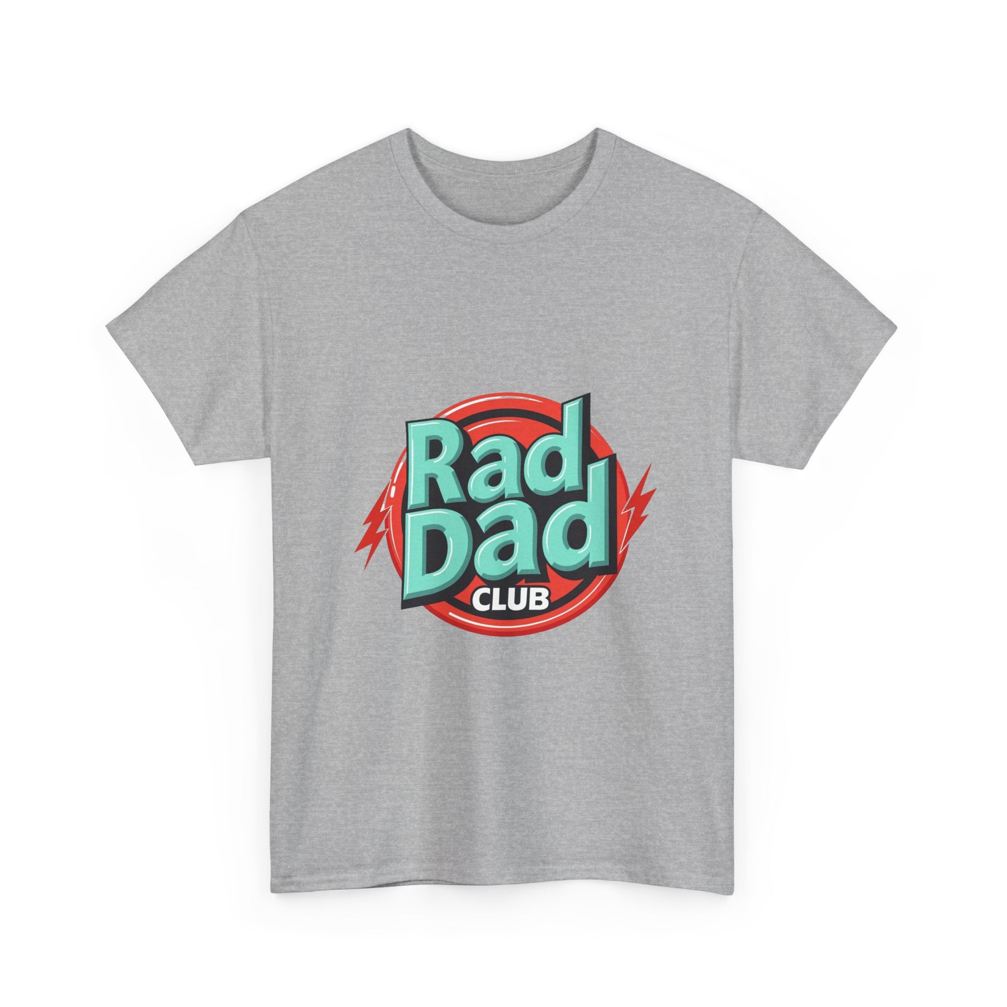 'Rad Dad Club' Retro Graphic T-Shirt for Cool Dads, Father’s Day Gift