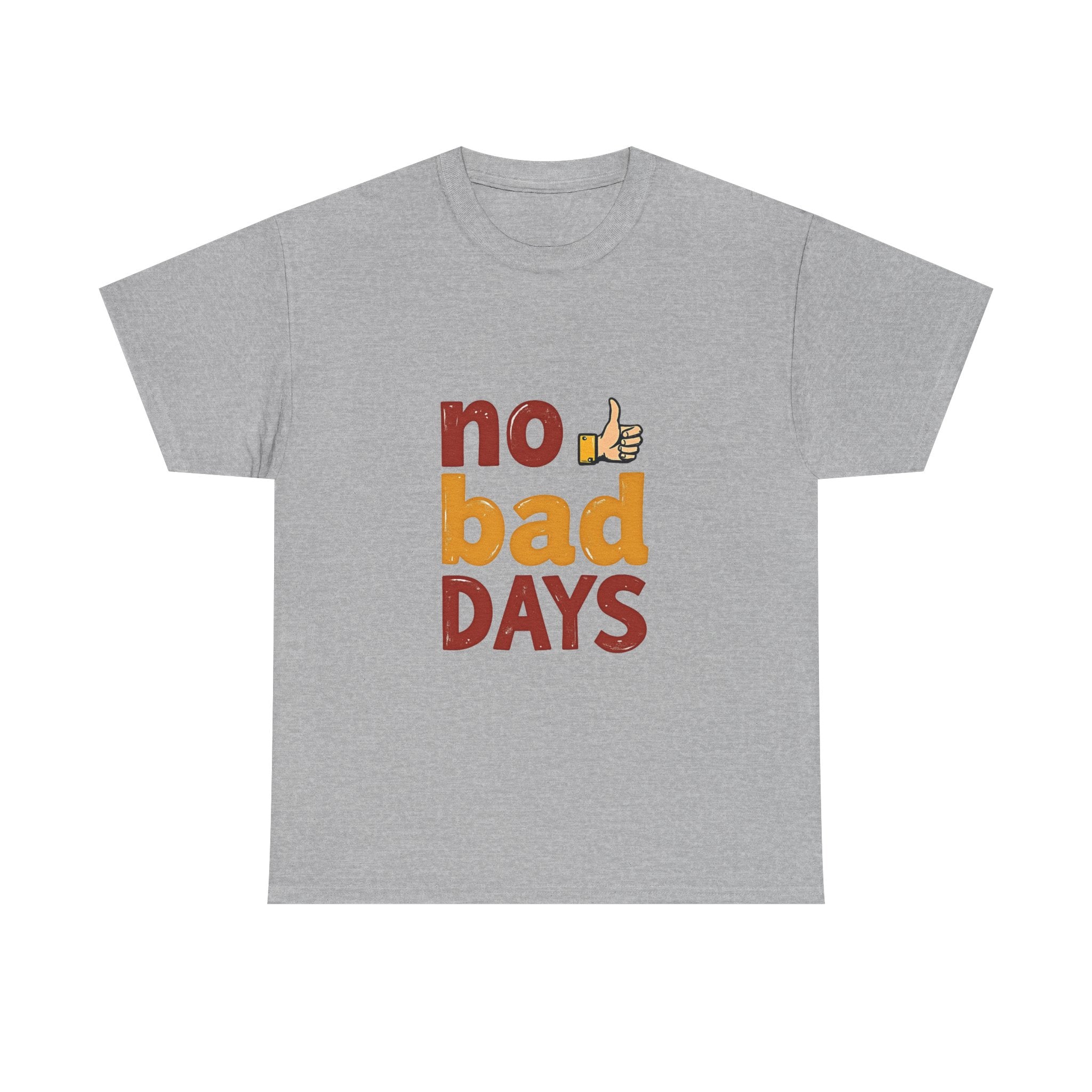 'no Bad Days' Retro Thumbs Up Positive Vibes T-Shirt
