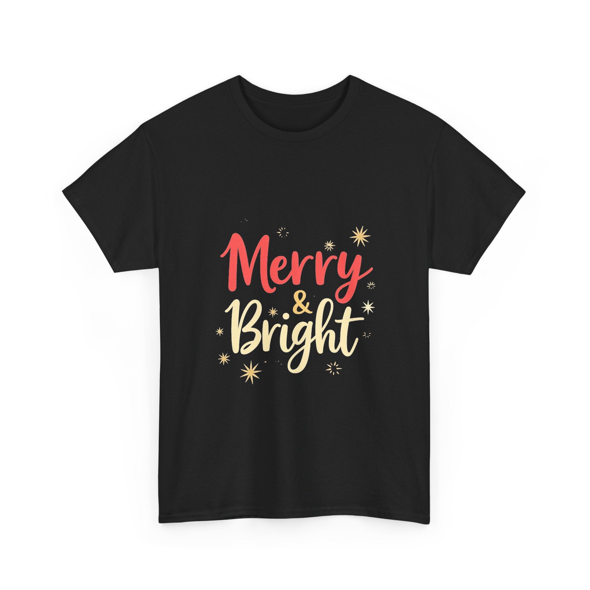 'Merry & Bright' Christmas T-Shirt