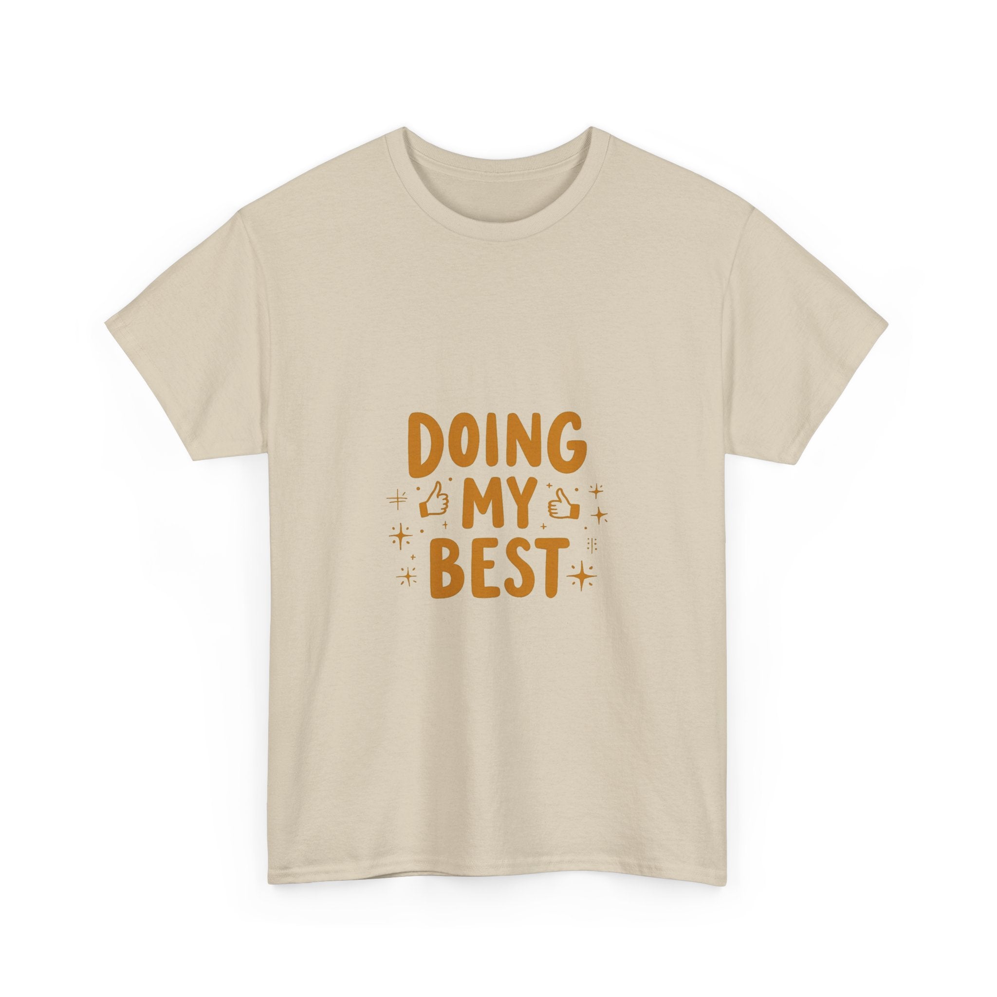 'Doing My Best' Positive Motivational Graphic T-Shirt