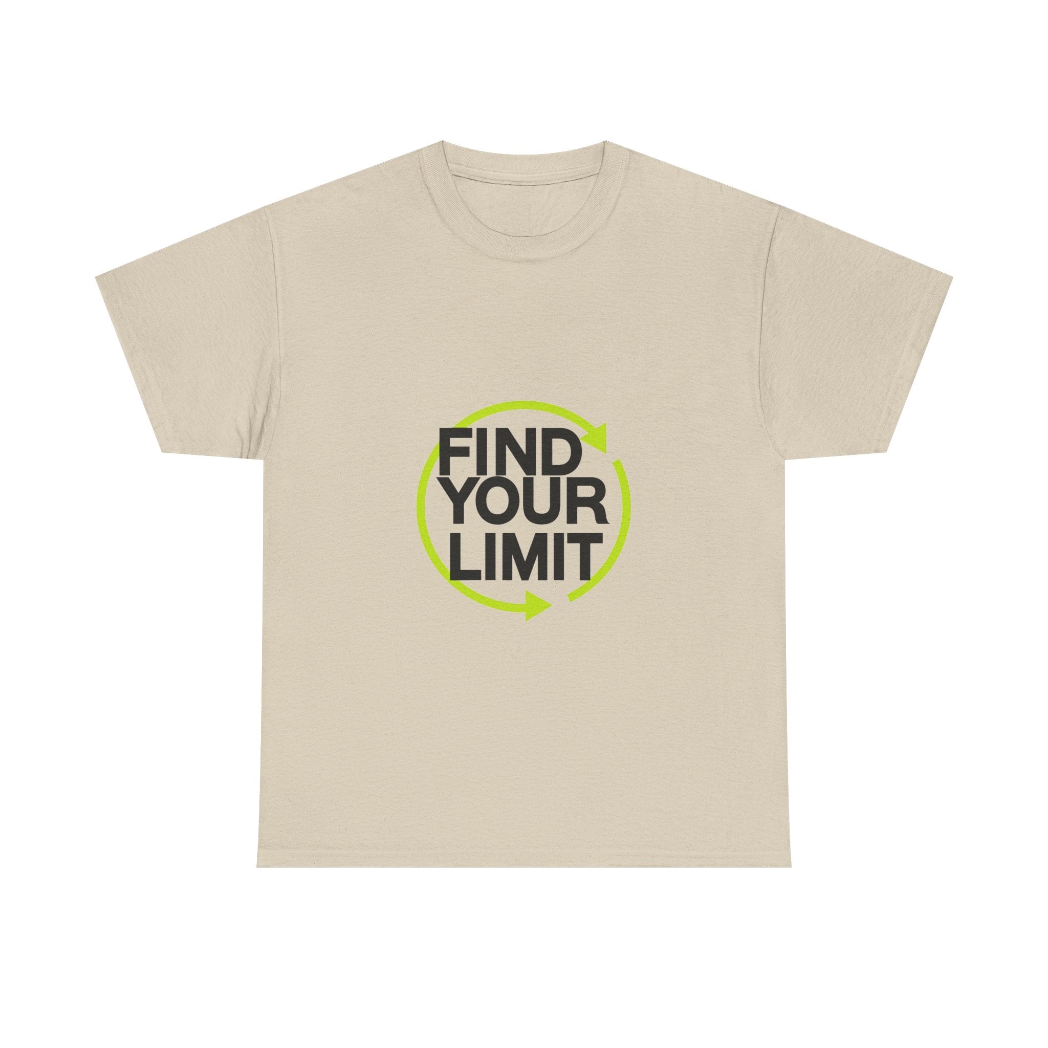 Find Your Limit Graphic Fitness T‑Shirt