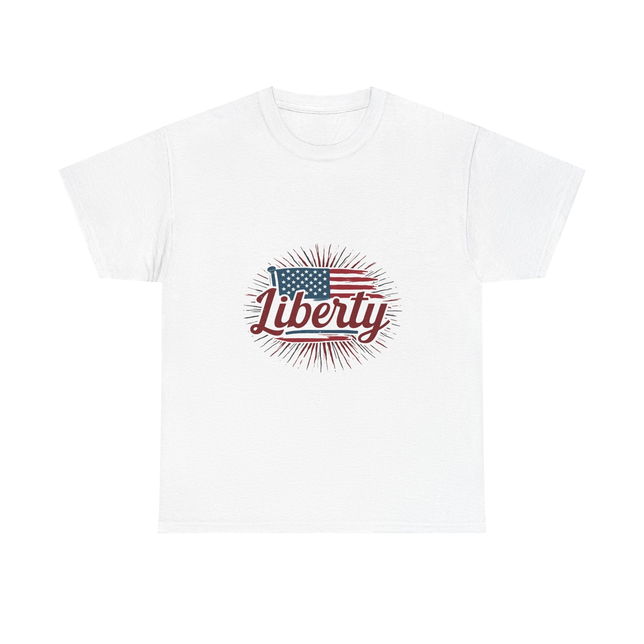 'Liberty Flag' Patriotic Fourth of July American Pride T-Shirt