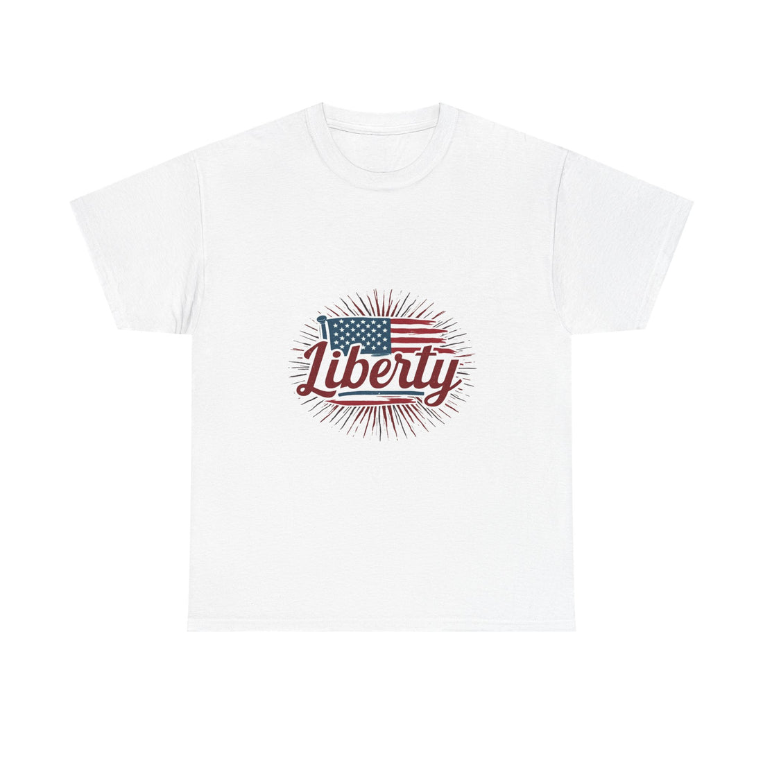 'Liberty Flag' Patriotic Fourth of July American Pride T-Shirt