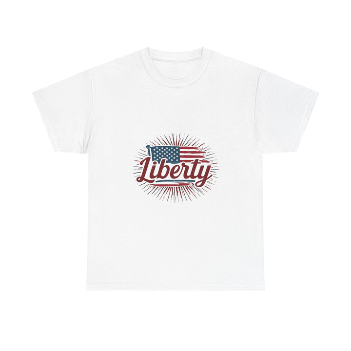 'Liberty Flag' Patriotic Fourth of July American Pride T-Shirt
