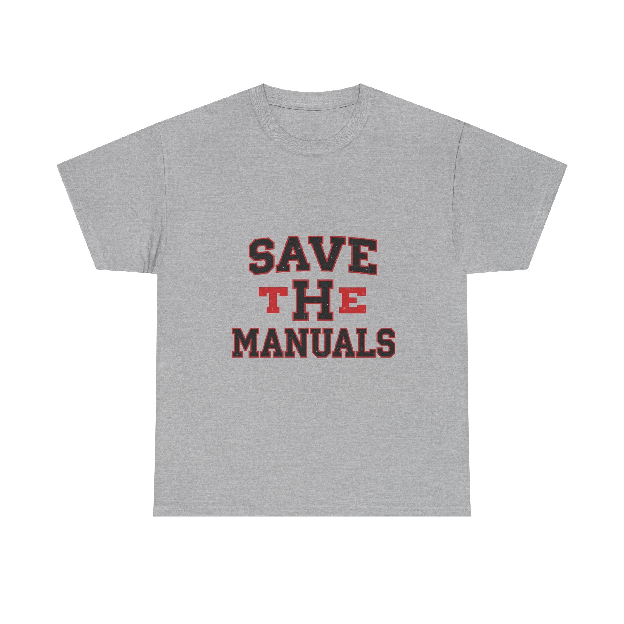 'Save The Manuals' Retro Mechanics Vintage Repair T-Shirt