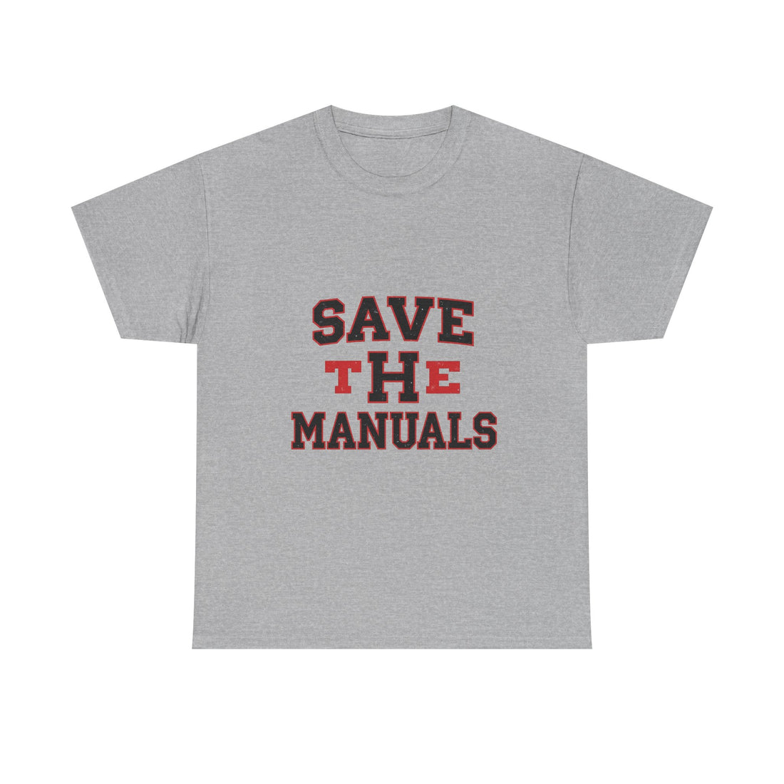 'Save The Manuals' Retro Mechanics Vintage Repair T-Shirt