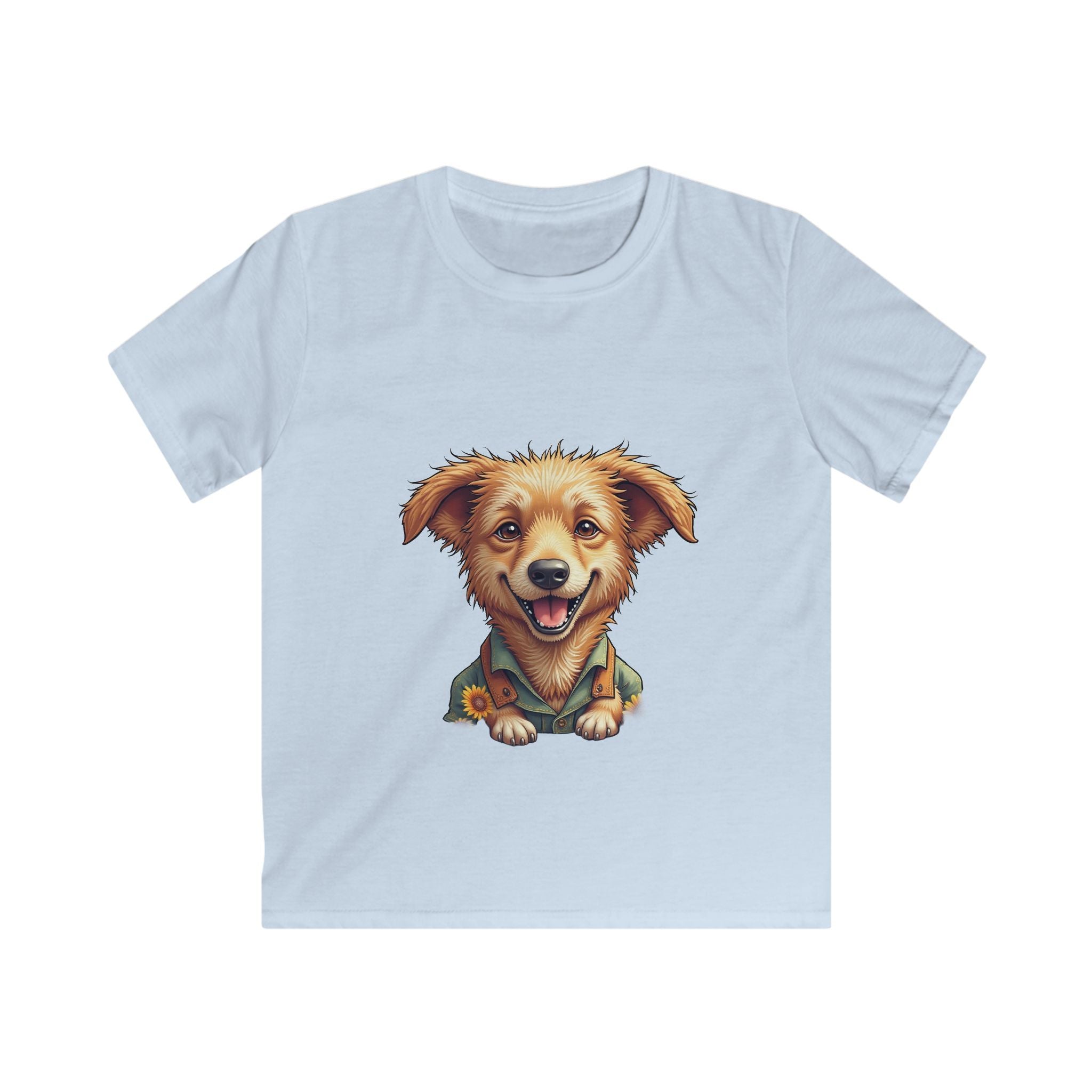 Happy Puppy Graphic T-Shirt for Children