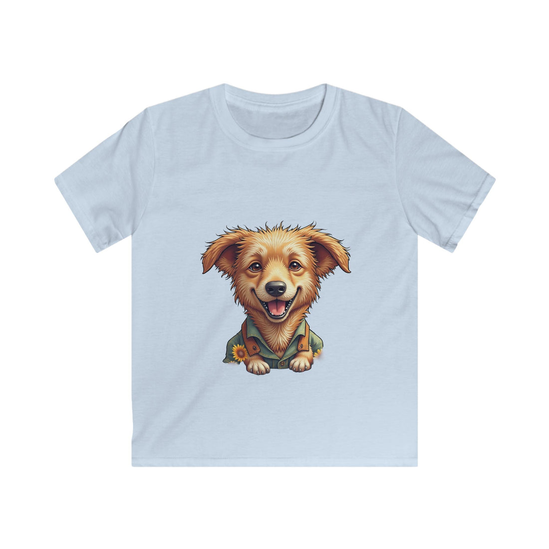 Happy Puppy Graphic T-Shirt for Children