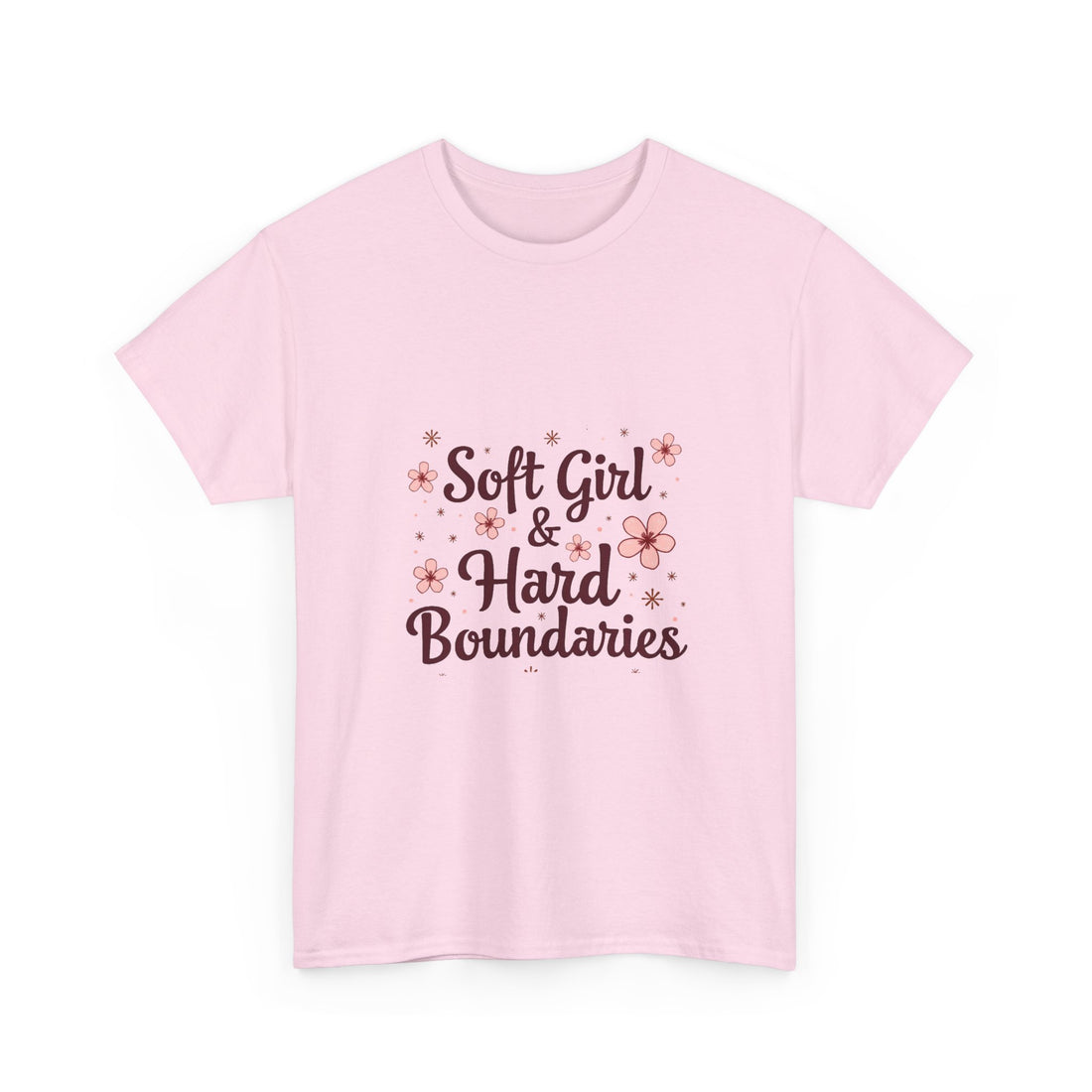 Feminine Floral Self-Care Graphic T-Shirt