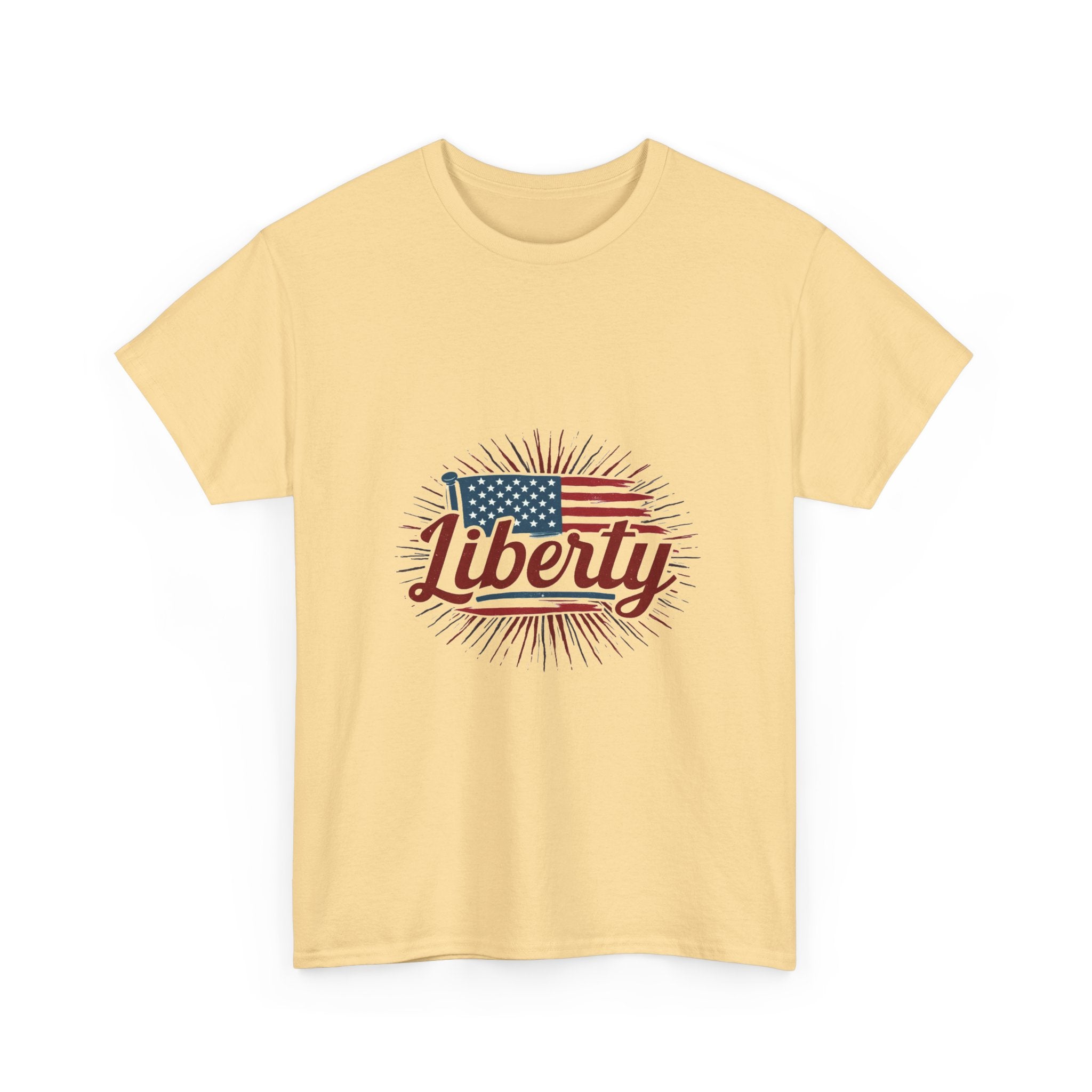 'Liberty Flag' Patriotic Fourth of July American Pride T-Shirt
