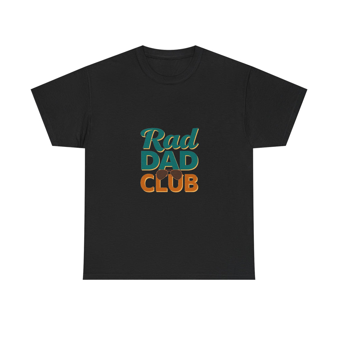 'Rad Dad Club' Retro Graphic Father's Day T-Shirt