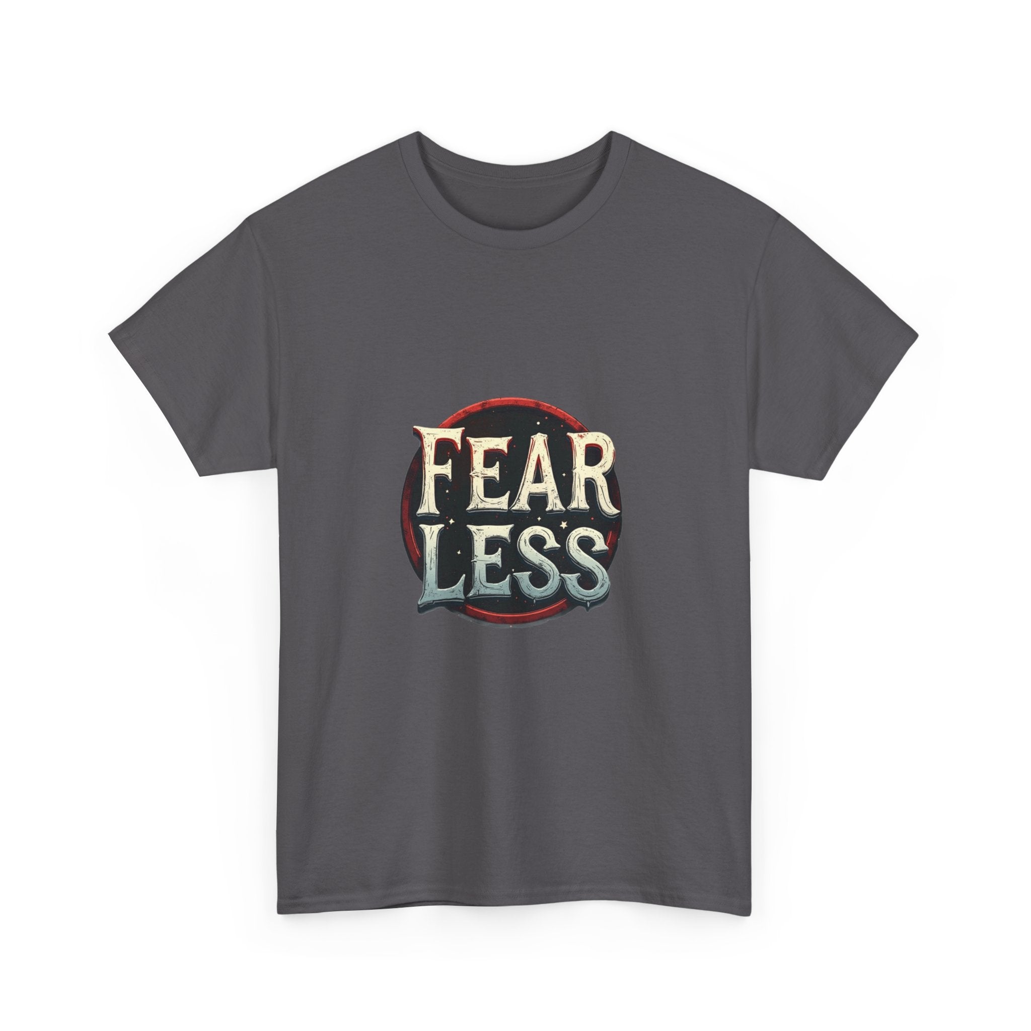 'Fearless Vintage' Graphic Retro Courage Inspirational T-Shirt