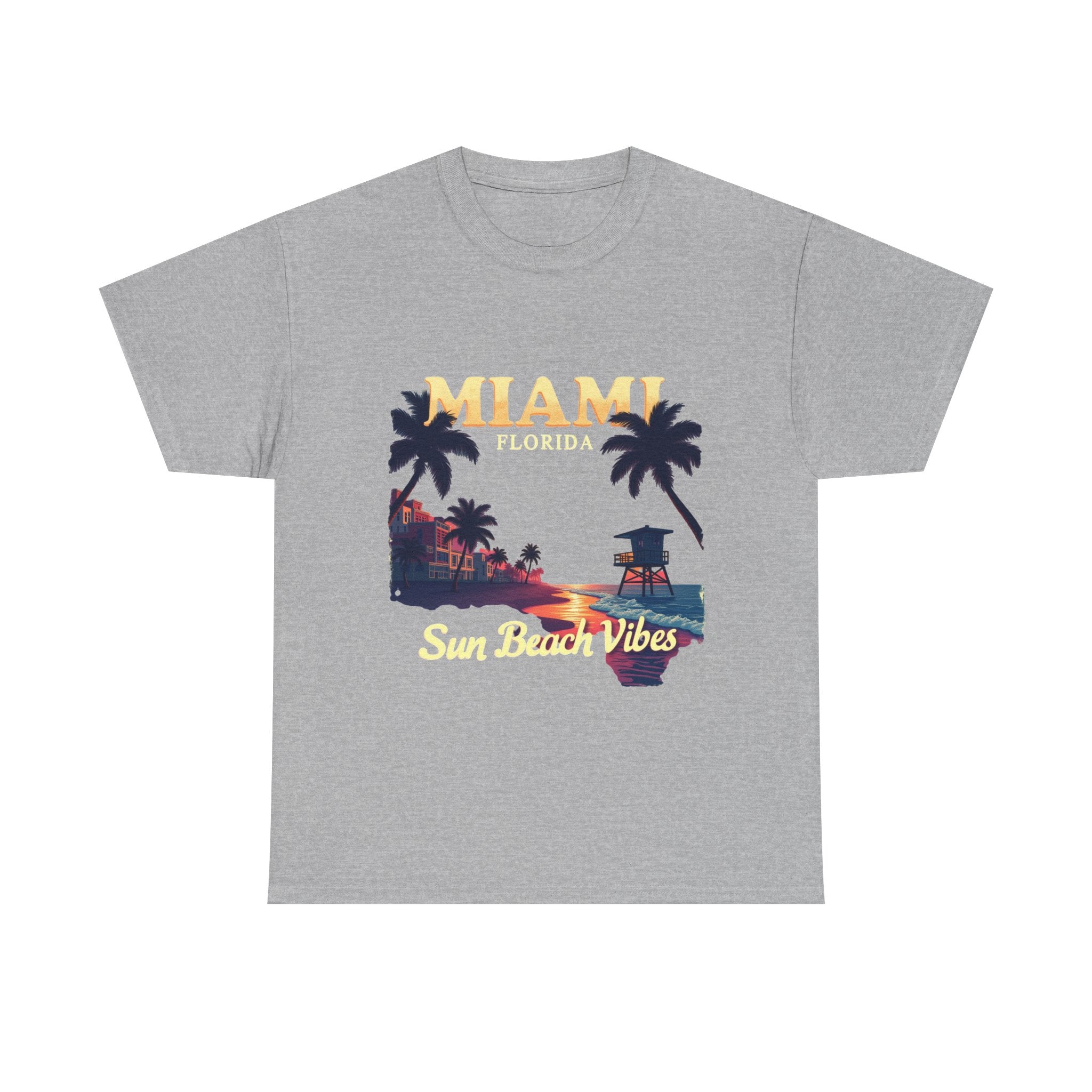 Miami Florida Sun Beach Vibes T-Shirt