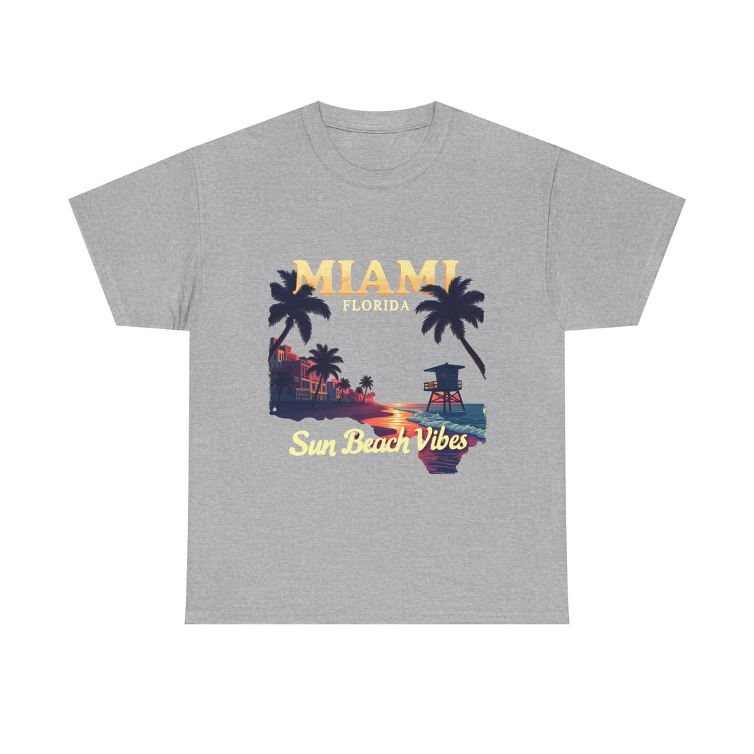 Miami Florida Sun Beach Vibes T-Shirt