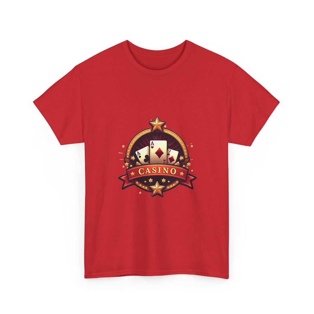 Casino Playing Cards T-Shirt — Vintage Poker Logo Tee