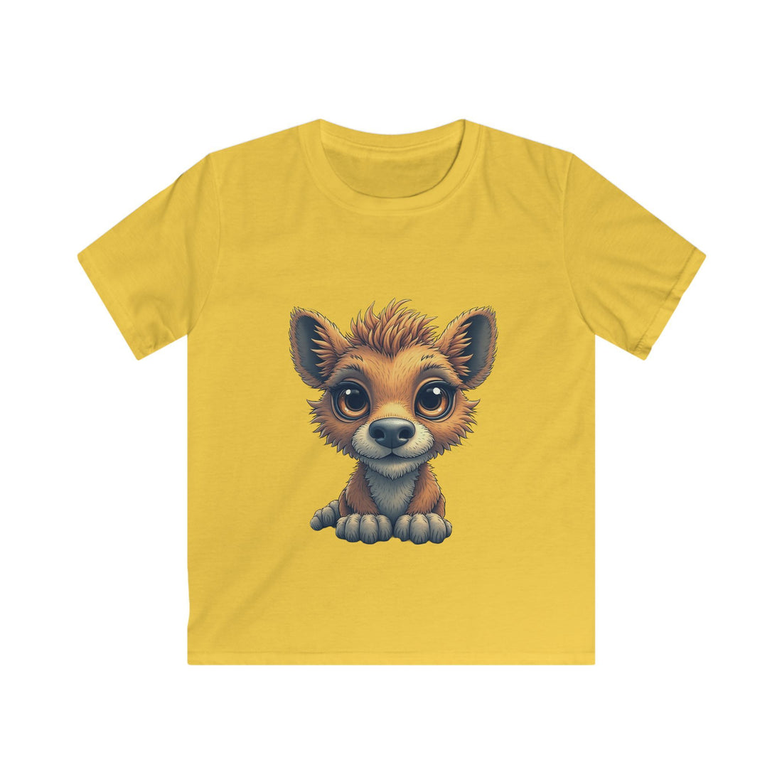 Cute Baby Fox Illustration Shirt for Toddlers
