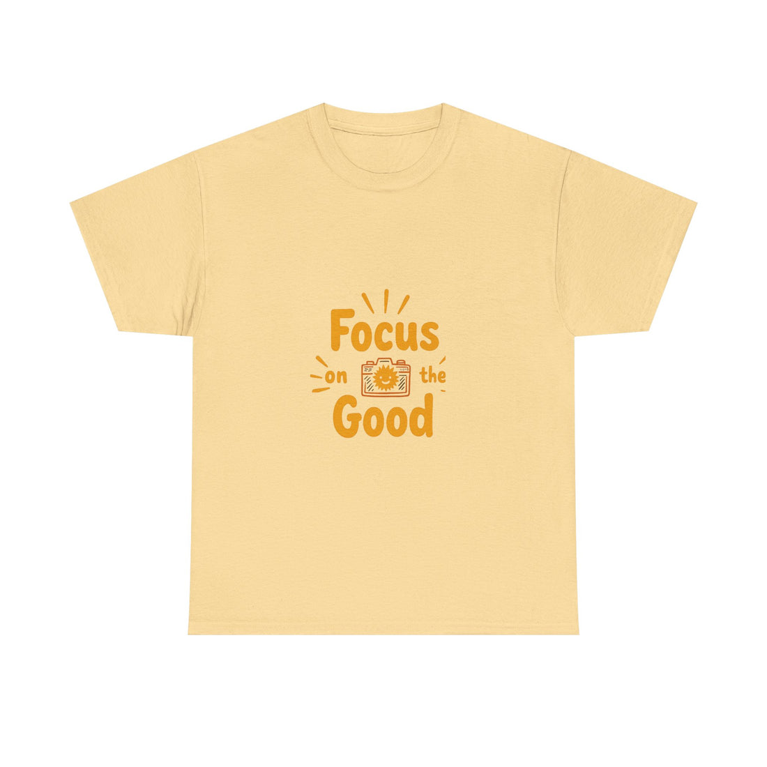 “Focus on the Good” Positive Graphic T-Shirt