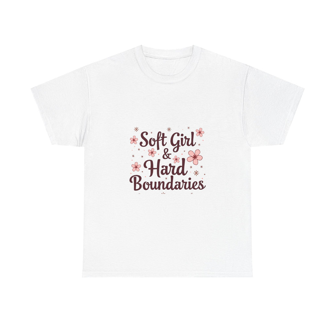 Feminine Floral Self-Care Graphic T-Shirt