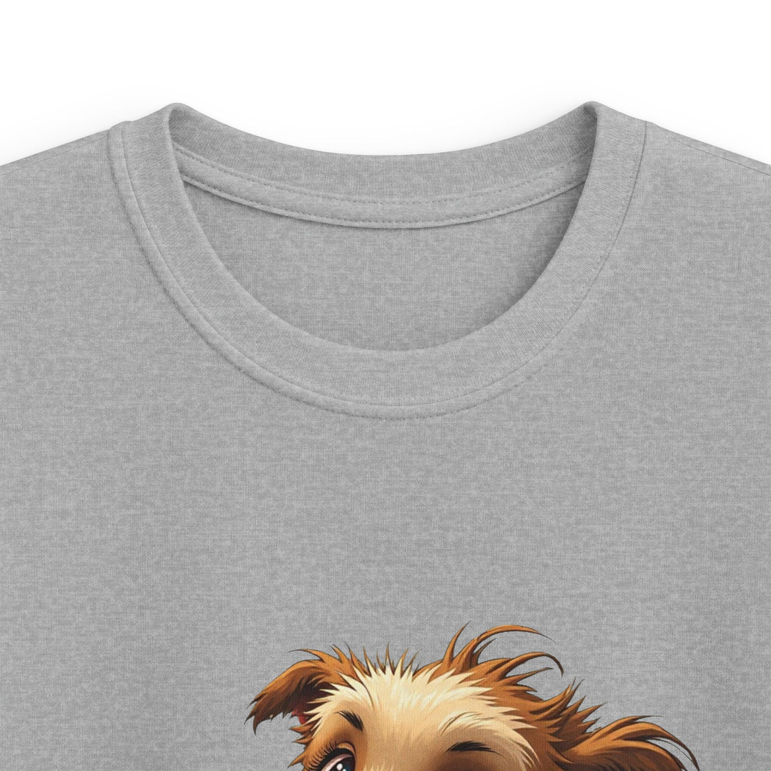 Puppy Graphic Cute Happy Dog Shirt for Children